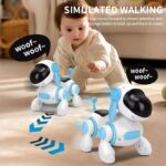 Interactive Walking Robotic Dog for Babies