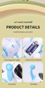 Interactive Walking Robotic Dog for Babies - Image 6