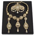 Elegant Gold Plated Crystal Jewelry Set - Image 2
