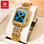 OLEVS Regal Diamond Gold Watch