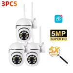 3-Pack 5MP Super HD Security Camera Set