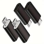 USB Type-C to Micro USB Adapter Set (4-Pack)